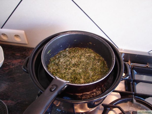 Making Cannabutter fot the very first time ;)