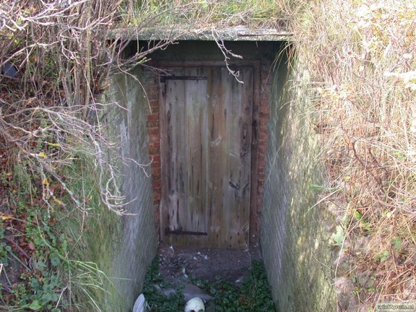 ingang bunker