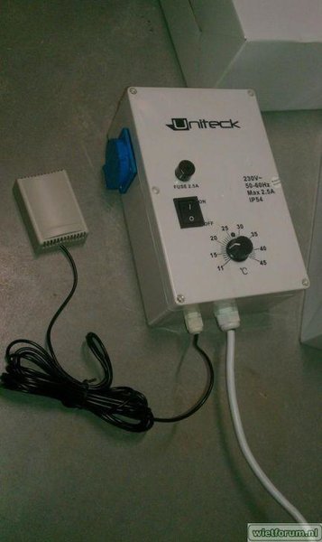 Uniteck plug and play trafo klimaatregelaar 1.5 A