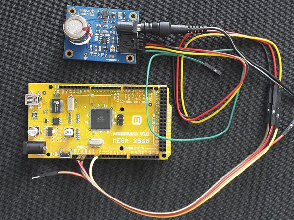 Arduino CO2 MG811 Sandbox