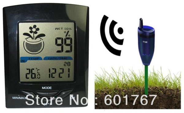 Wireless Soil Moisture tester Digital Outdoor Indoor Humidity Device XH300 sans Fil Testeur dhumidite Testador A