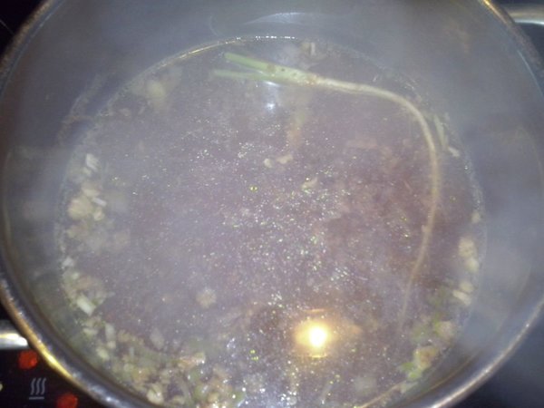soep met de currypasta